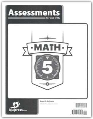 BJU Math 5 Assessments