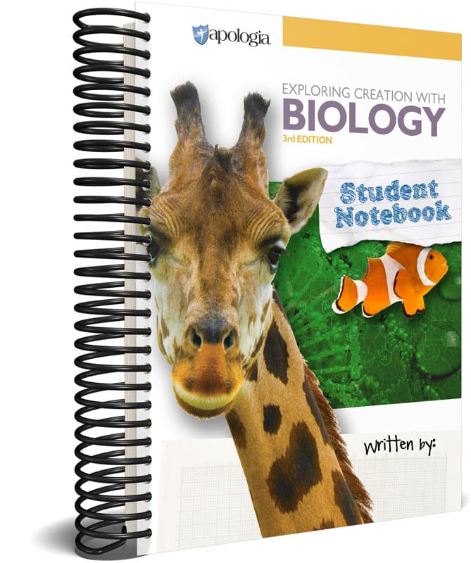 Exploring Creation with Biology 3rd Edition Student Notebook