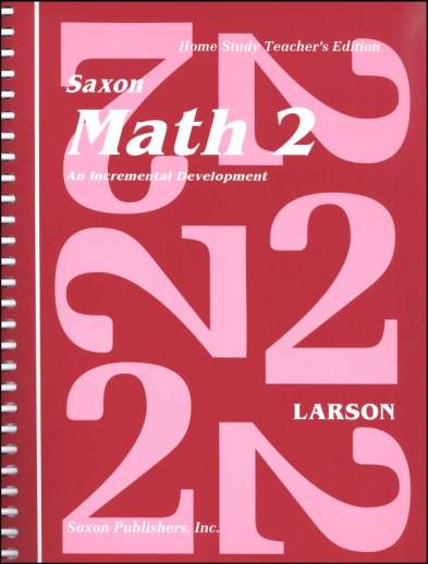 Saxon Math 2 teachers edition