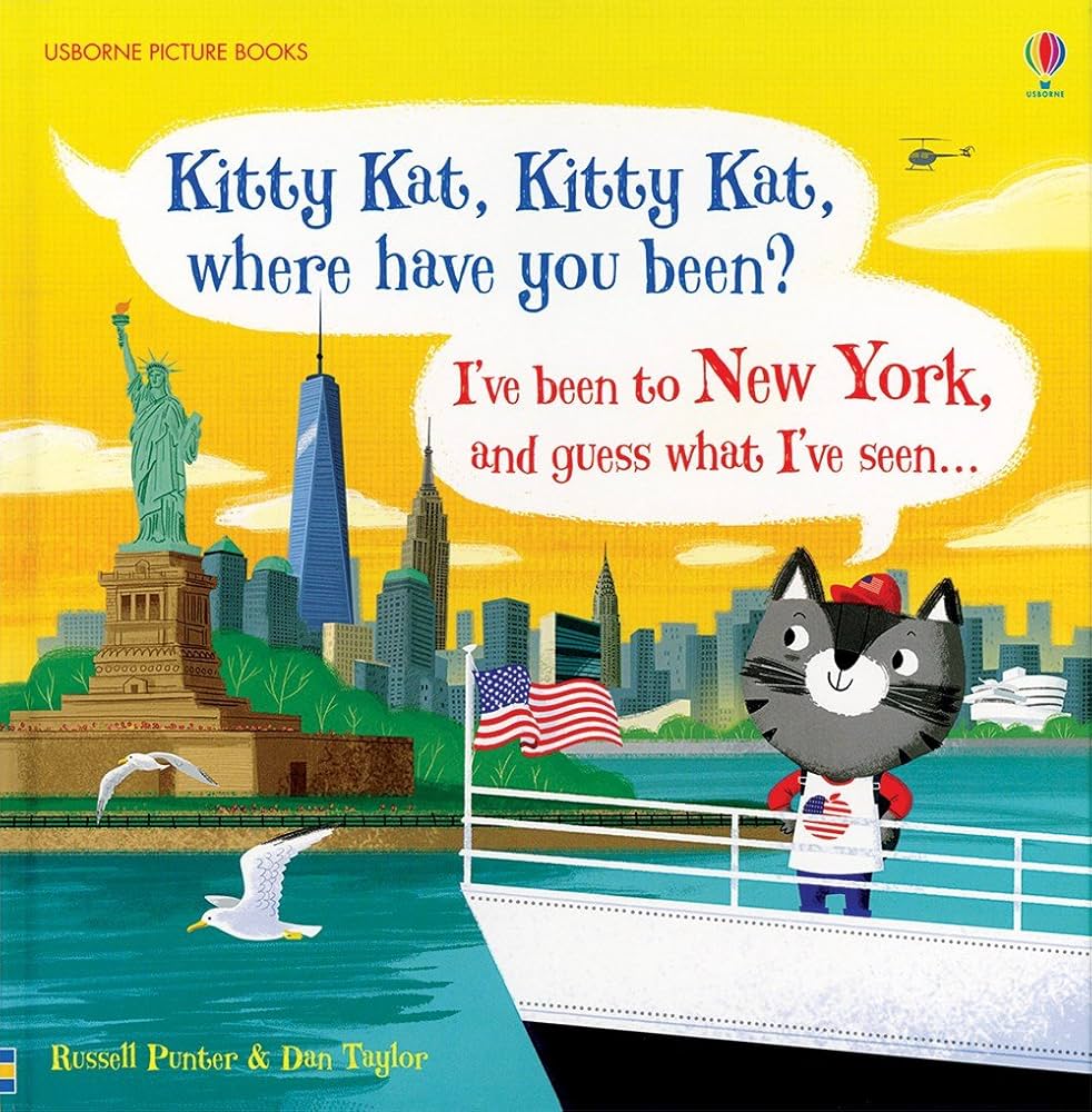 Usborne Kitty Kat, Kitty Kat, where have you been?