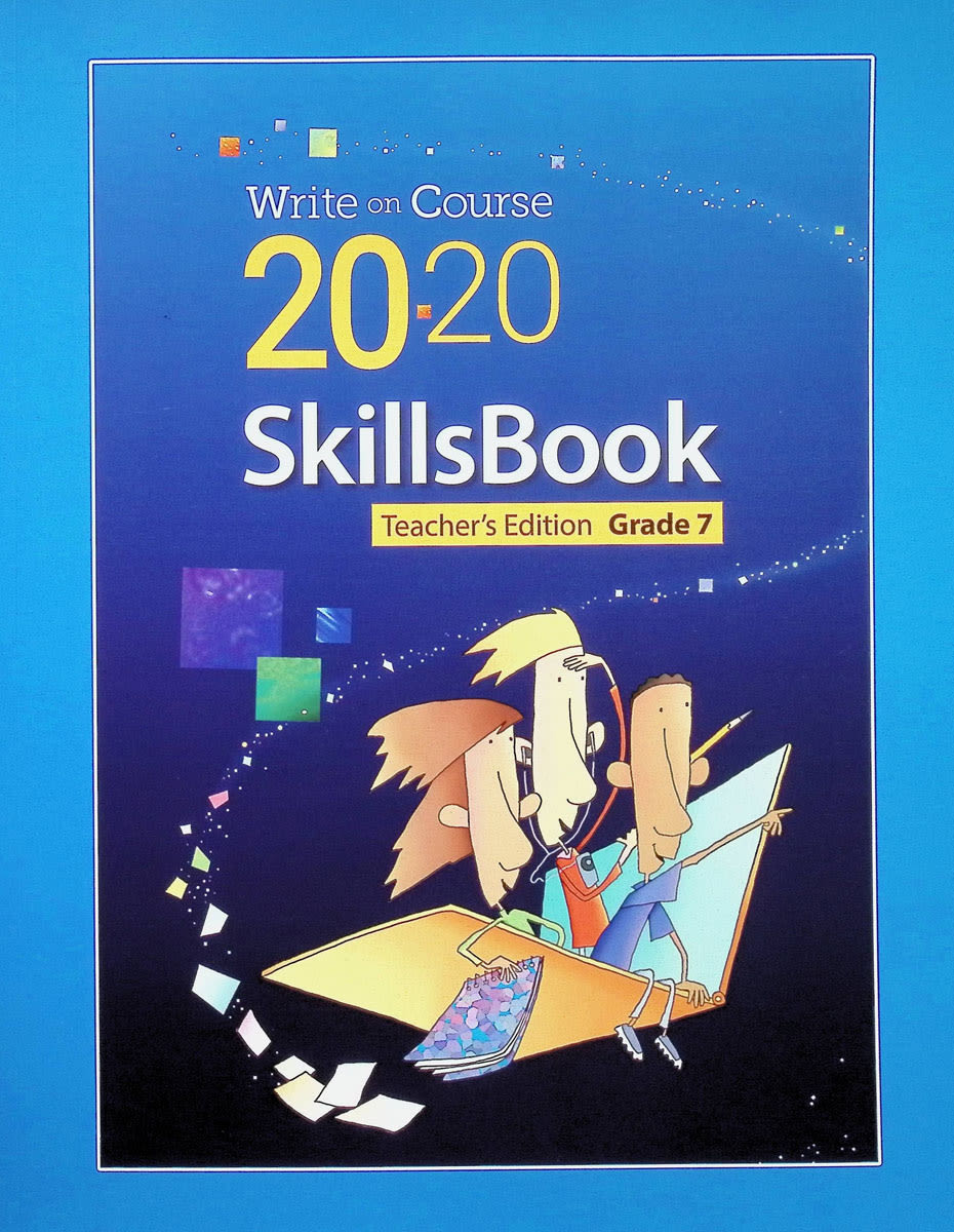Write of Course 20:20 Skills Book Teacher's Edition Grade 7