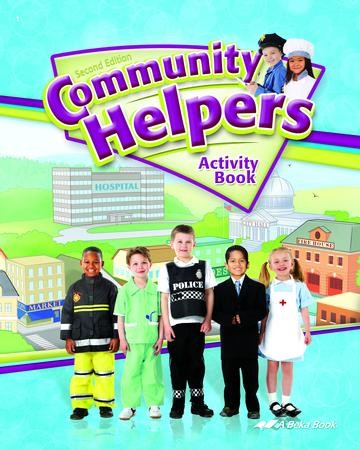 Community Helpers Activity Book, 2nd Edition