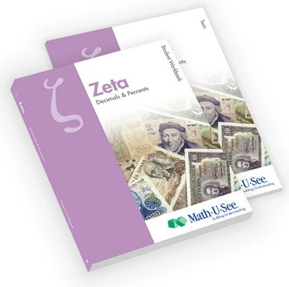Math U See Zeta Student Workbook & Tests