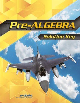 Pre-Algebra Solution Key
