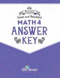 Math 4 Answer Key