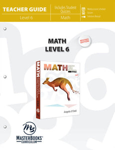 Math Level 6 Teacher Guide Revised Edition