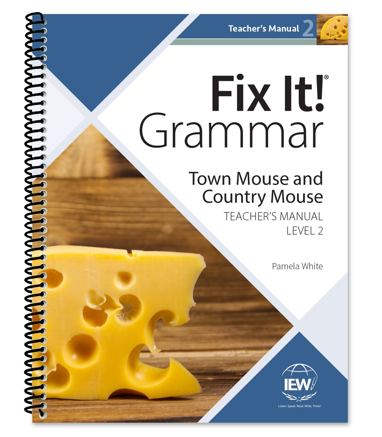 Fix It! Grammar Town Mouse and Country Mouse Teacher's Manual Level 2