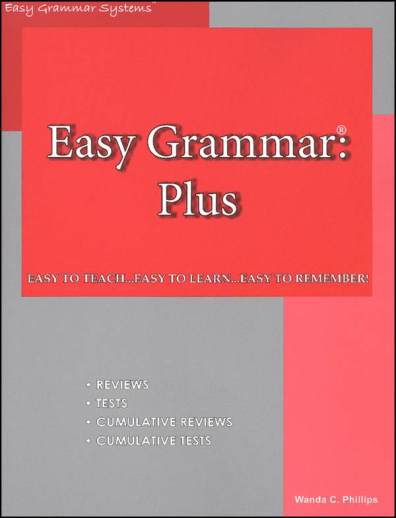 Easy Grammar Plus Teacher's Edition