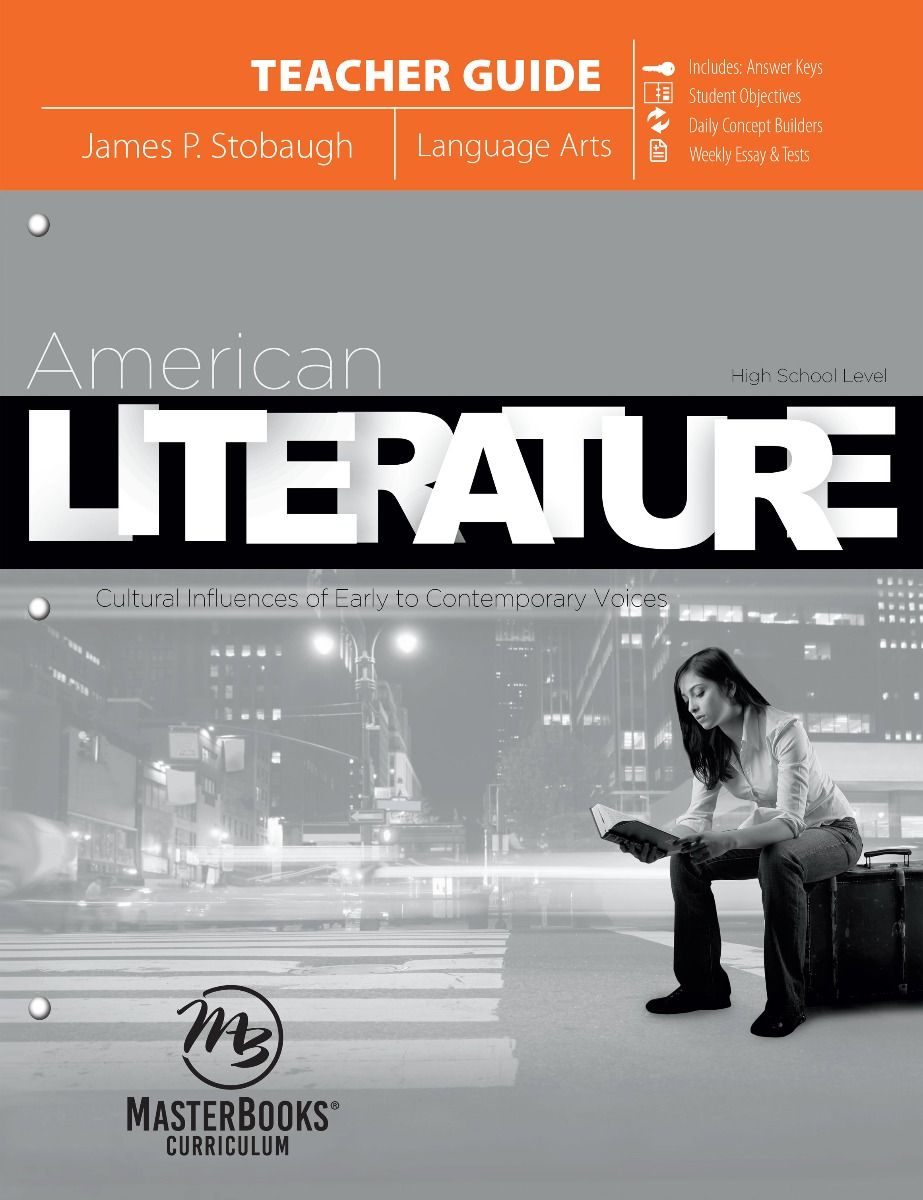 MasterBooks American Literature Teacher Guide