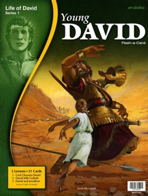 Abeka Young David Flash-a-Card Bible Stories