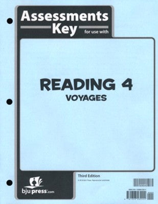Reading 4 Voyages assessments Key 3rd Ed.