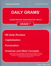 Daily Grams grade 7 teacher edition