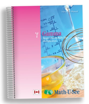 Math U See Gamma Instruction Manual Canadian Edition