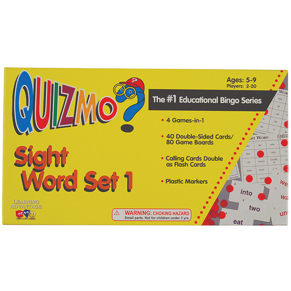 Sight Word Set 1 Bingo