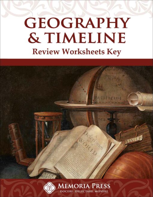 Geography and Timeline Review Worksheets Key