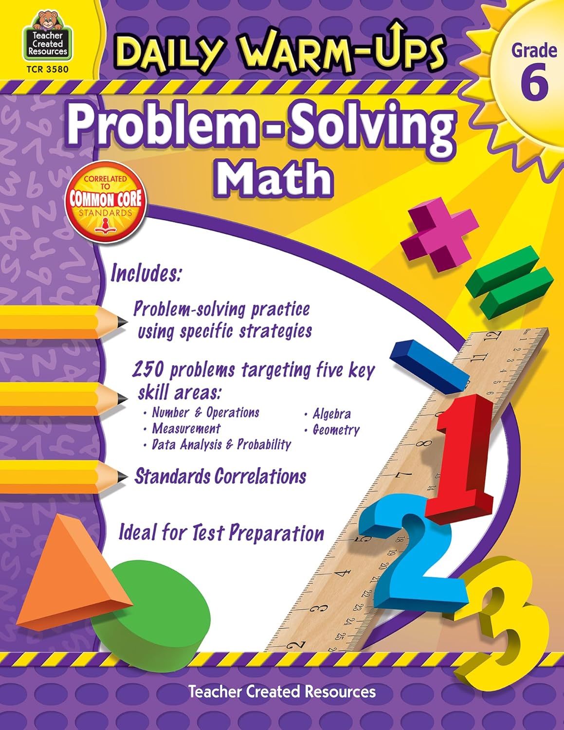 Problem-Solving Math Grade 6 Daily Warm-Ups