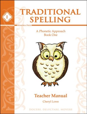Tradional Spelling Teacher Manual