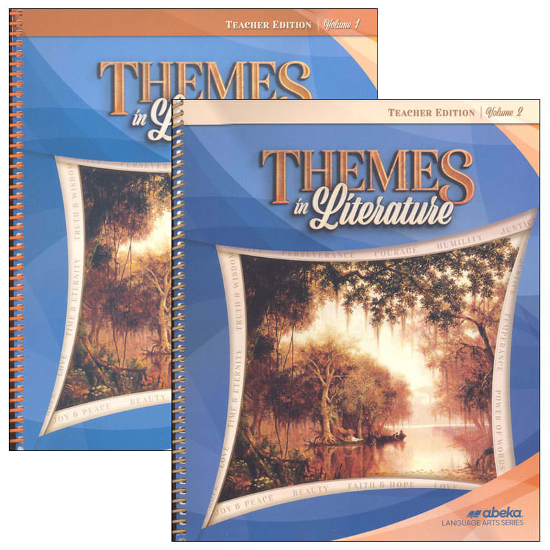 Themes in Literature Teacher Edition Volumes 1 & 2 5th Edition