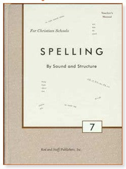 Spelling 7 Teacher's Manual