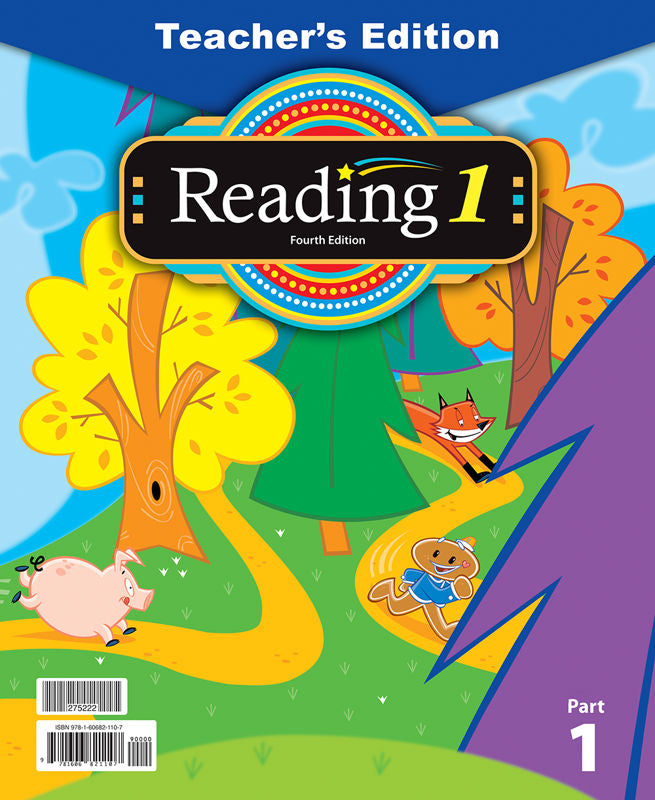 BJU Reading 1 Fourth Edition Teacher's Edition Set