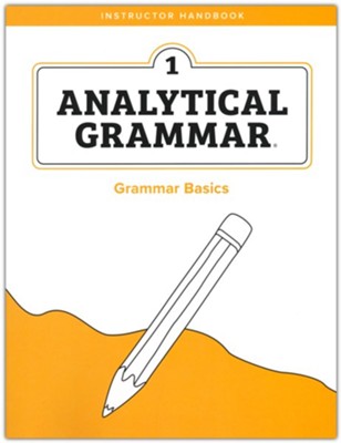 Analytical Grammar 1 Instructor Handbook