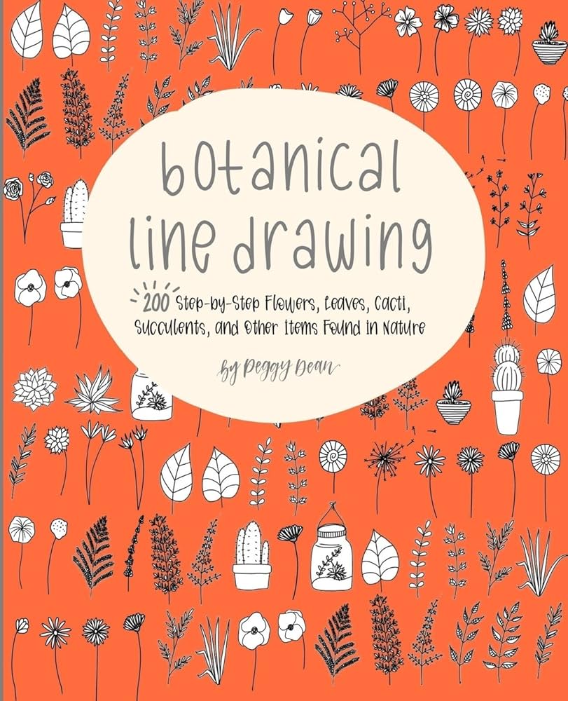 Botanical Line Drawing