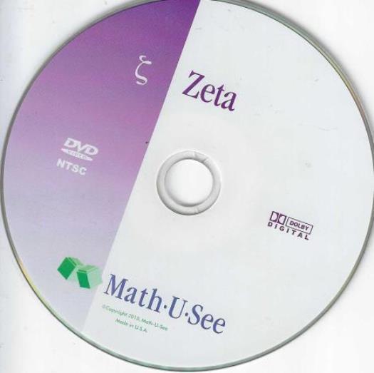 Math U See Zeta DVD