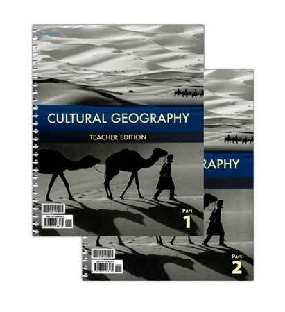 Cultural Geography Teacher Edition Part 1&2, 5th Edition