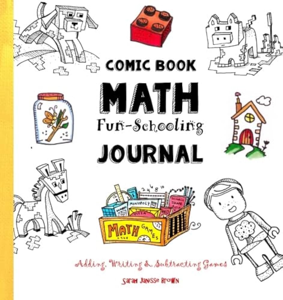 Comic Book Math Fun-Schooling Journal