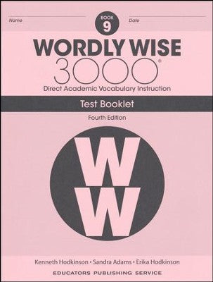 Wordly Wise 3000 Book 9 Tests