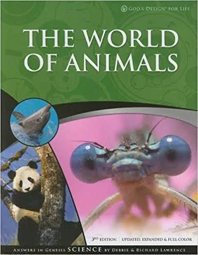 The World of Animals 3rd Edition Student Textbook