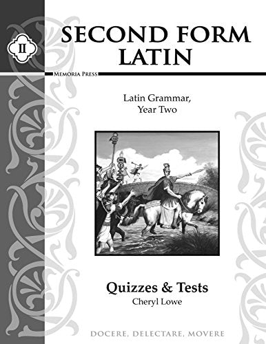 Second Form Latin Quizzes and Tests