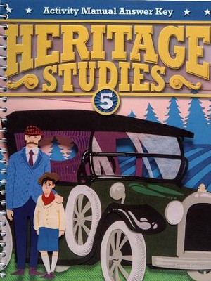 BJU Activity Manual Answer Key Heritage Studies 5