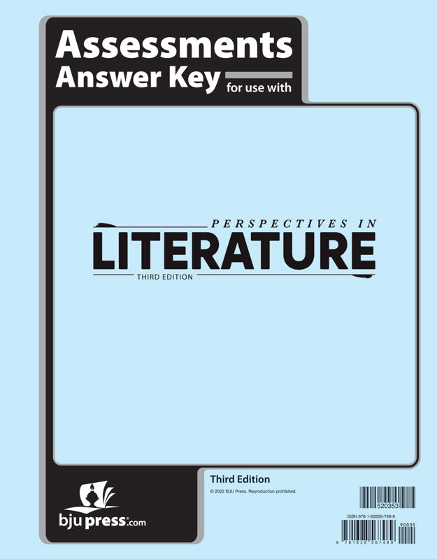 Perspectives In Literature Assessments Answer Key