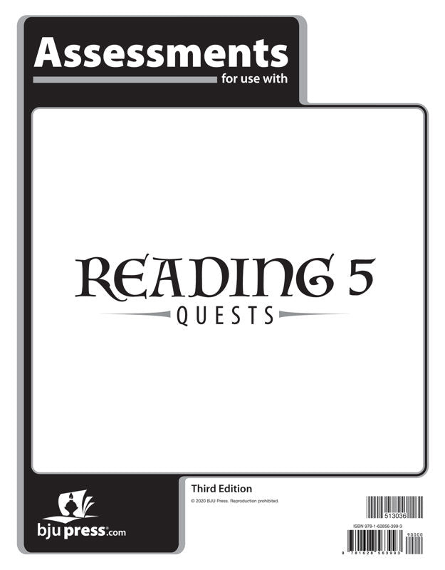 Assessments Reading 5 Quests