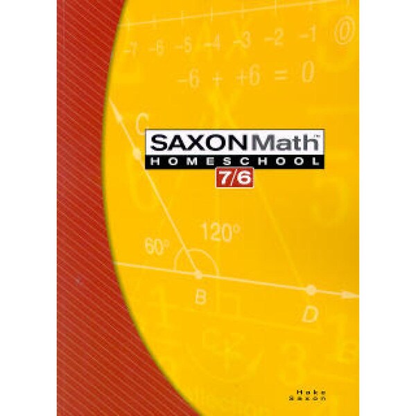 Saxon Math Homeschool 7/6