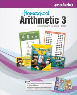 Abeka Homeschool Arithmetic 3 Curriculum Lesson Plans