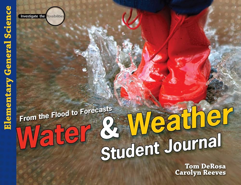 Elementary General Science Water & Weather Student Journal