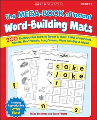 The Mega-Book of Instant Word-Building Mats