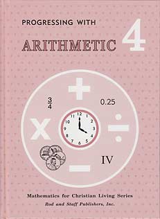 Progressing with Arithmetic 4 Teacher's Manual Part 1 Ch. 1-8