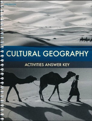 Cultural Geography Activities Answer Key