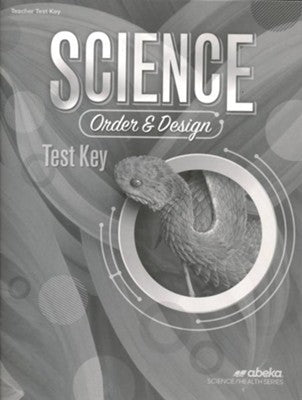 Science Order and Design Test Key