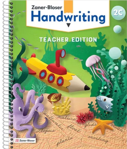 Zaner-Bloser Handwriting © 2020 Grade 2C Teacher Edition