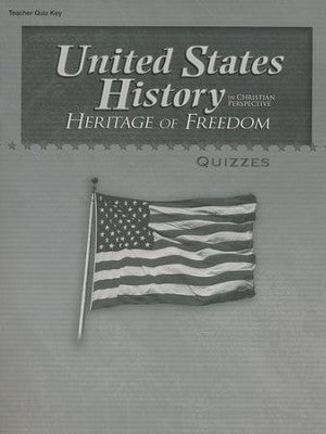 United States History Quiz Key