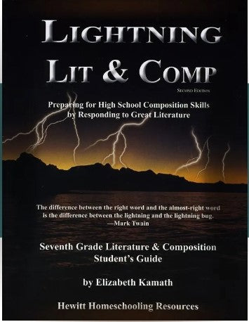 Lightning Lit & Comp 7th grade Student Guide