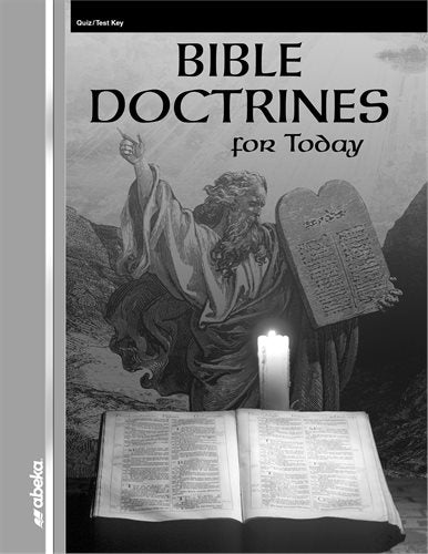Bible Doctrines for Today Test Key