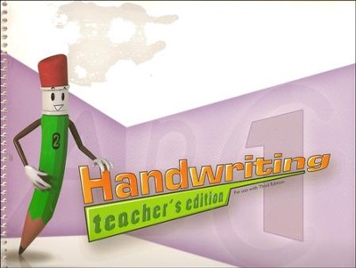 BJU Handwriting 1 Teacher's Edition