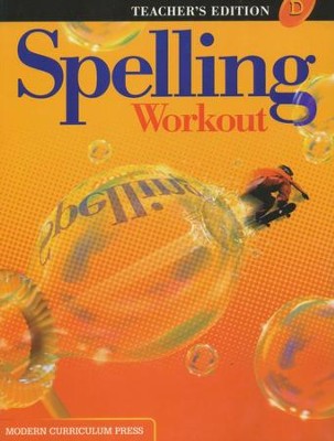 Spelling Workout D Teacher's Edition