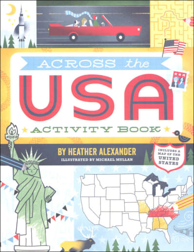 Across the USA activity book