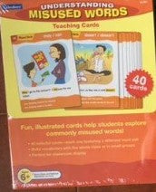 Understanding Misused Words Teaching Cards